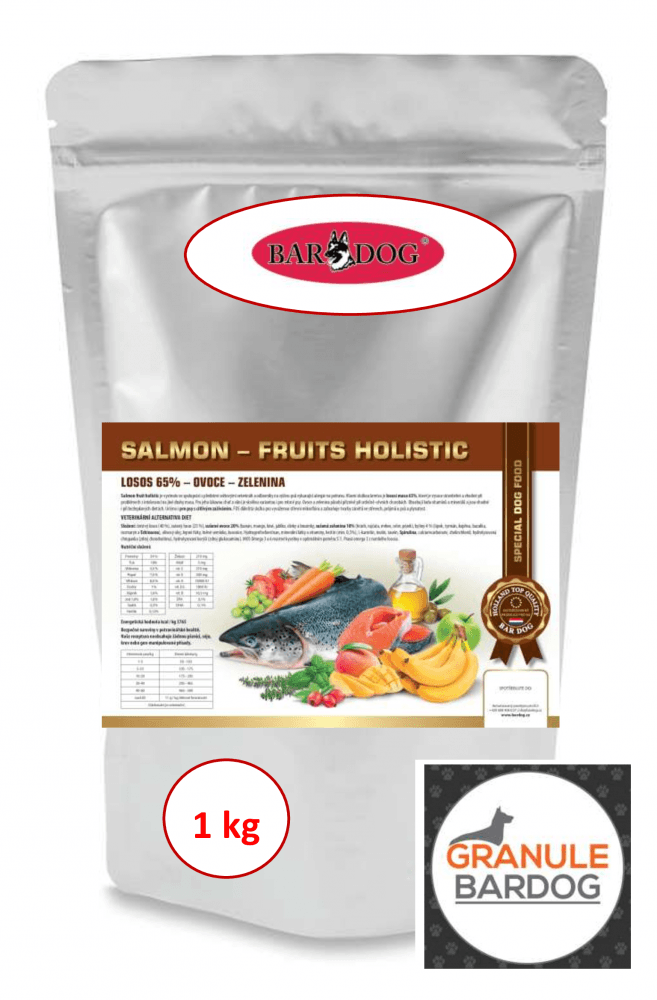 Granule Bardog Salmon Fruits Holistic -