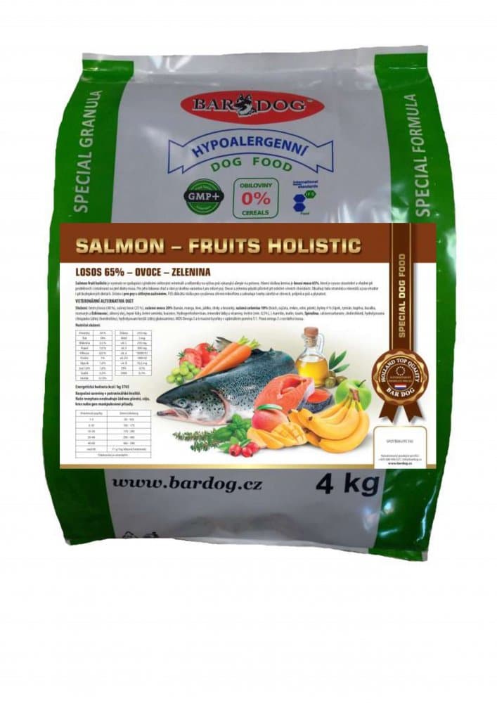 Granule Bardog Salmon Fruits Holistic - 1 kg - náhled 3