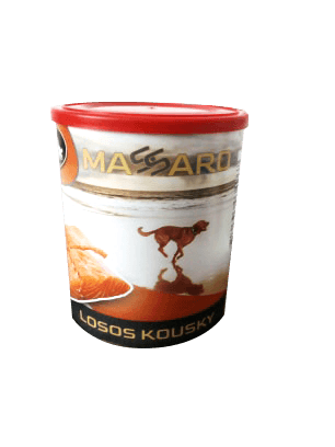 Konzerva SlovakiaFarma Massaro Losos kousky 800g