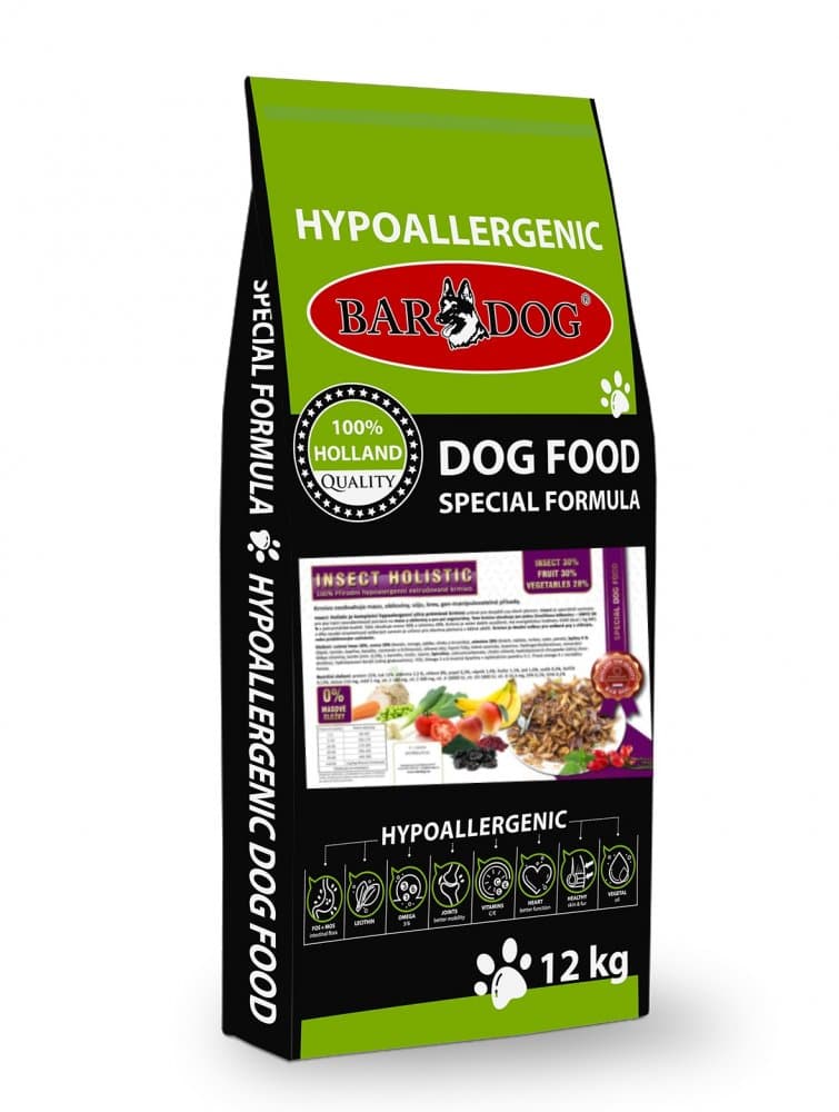 Granule Bardog Hypoalergenní grain free granule Insect Holistic - 1 kg - náhled 2
