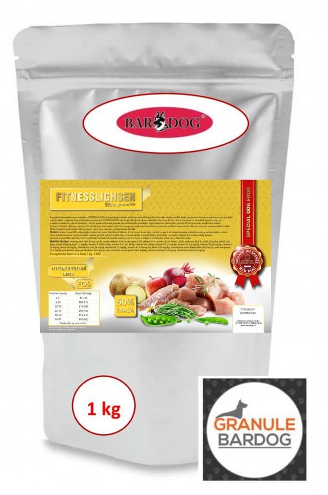 Granule Bardog Lisované granule BARDOG FITNESSLIGHSEN -