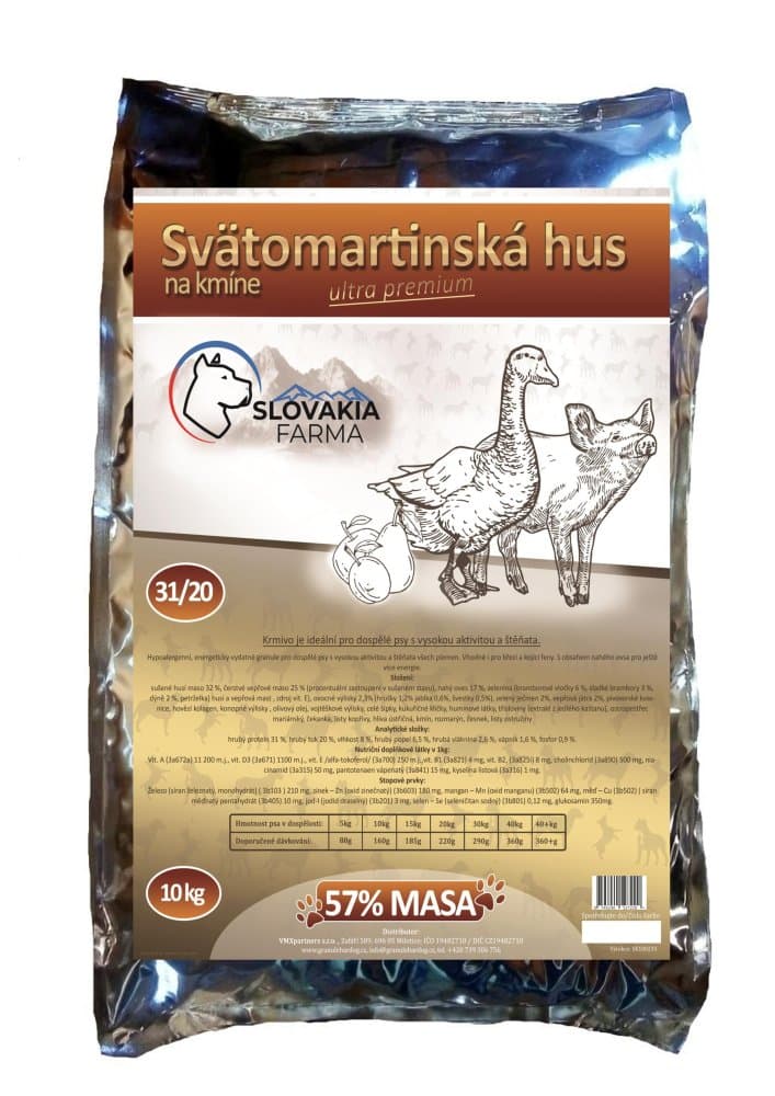 Hypoalergenní Granule Slovakia Farma - Svätomartinská hus 31/20 1 kg - náhled 3