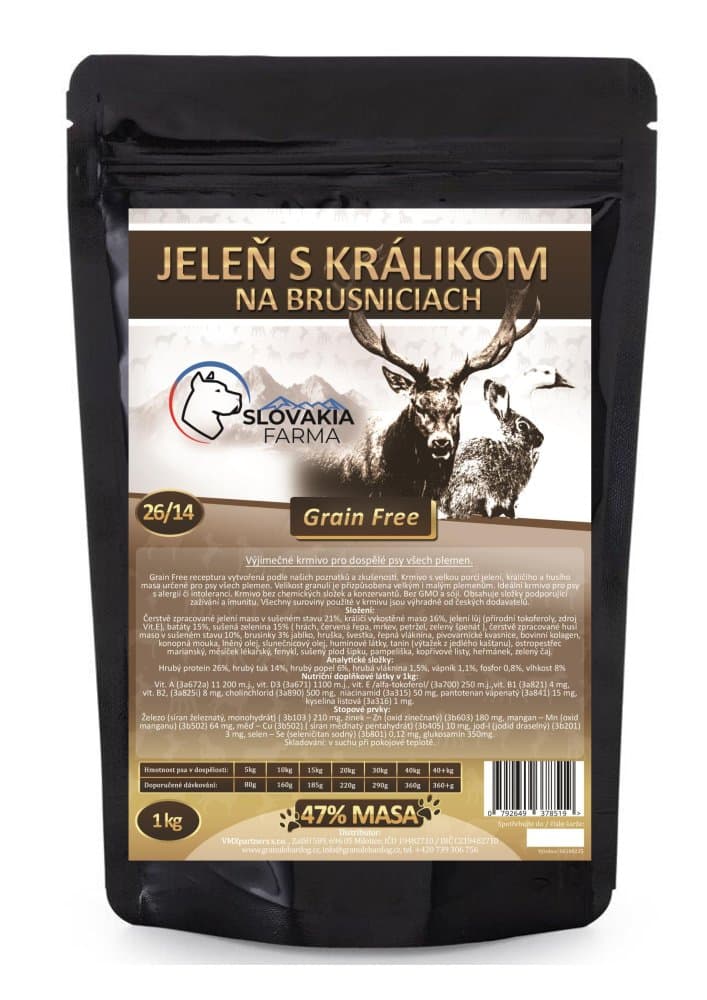 SlovakiaFarma Jelen s králíkem na brusinkách