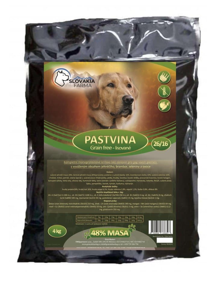 Lisované Grain Free Granule Slovakia Farma - Pastvina 26/16 - 1 kg - náhled 3
