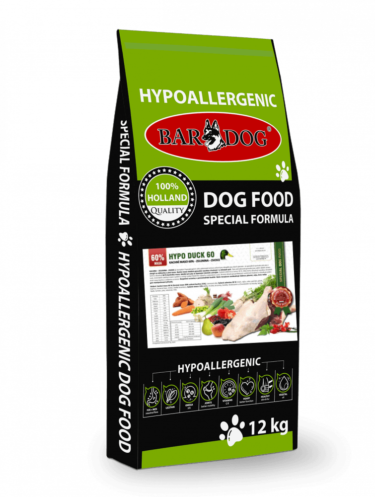 Granule Bardog Hypoalergenní granule Hypo Duck 60 - 30/17 - 1 kg - náhled 2