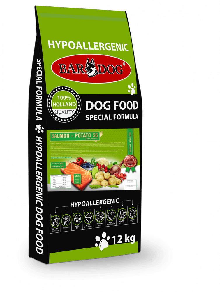 Granule Bardog Lisované granule za studena Salmon Potato 56 - 1 kg - náhled 2