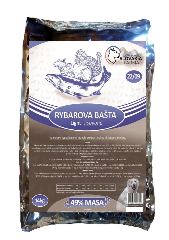 Granule SlovakiaFarma Rybarova bašta 22/09 1 kg - náhled 3