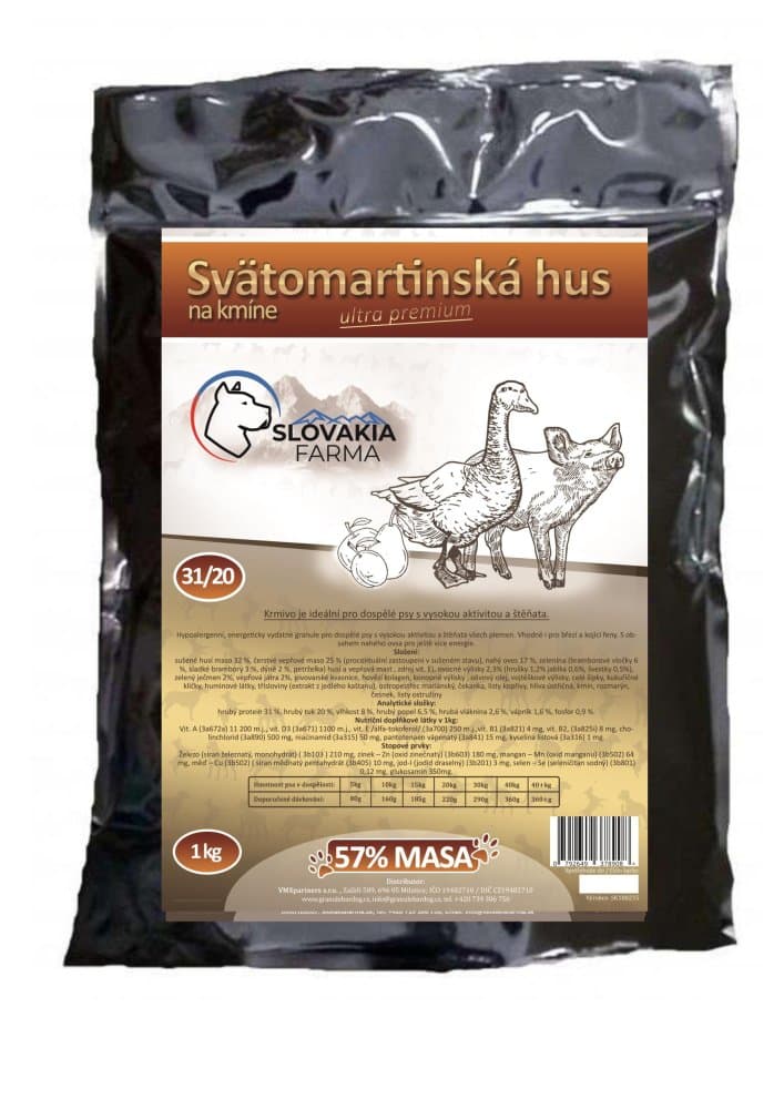 Hypoalergenní Granule Slovakia Farma - Svätomartinská hus 31/20 1 kg - náhled 4