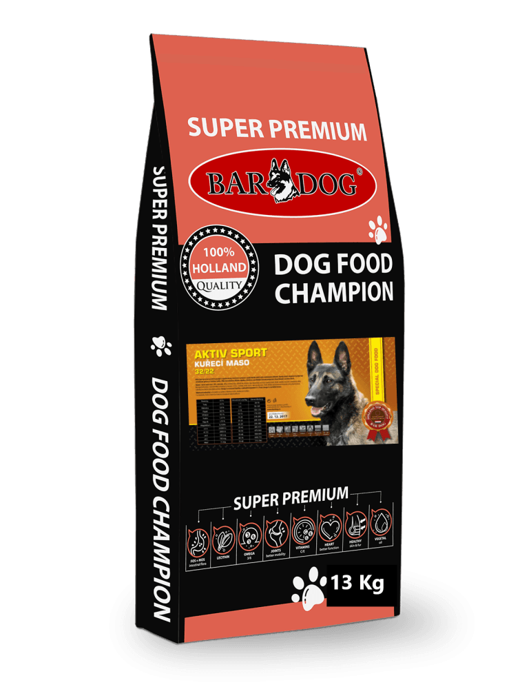 Bardog Super prémiové granule Aktiv sport 32/22