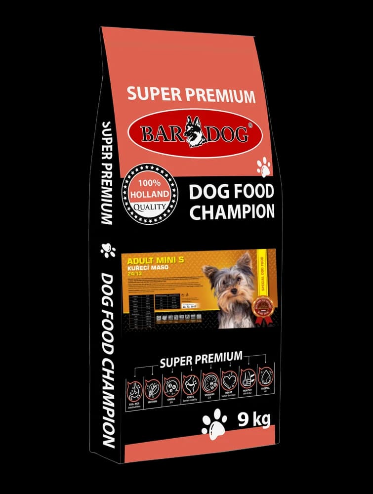 Granule Bardog Super premiové granule Adult Mini S 24/13 - 1 kg - náhled 2
