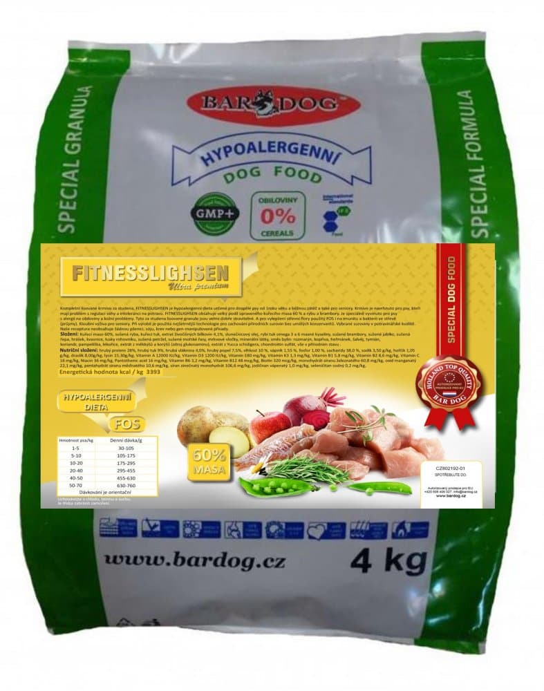 Granule Bardog Lisované granule BARDOG FITNESSLIGHSEN - 1 kg - náhled 3