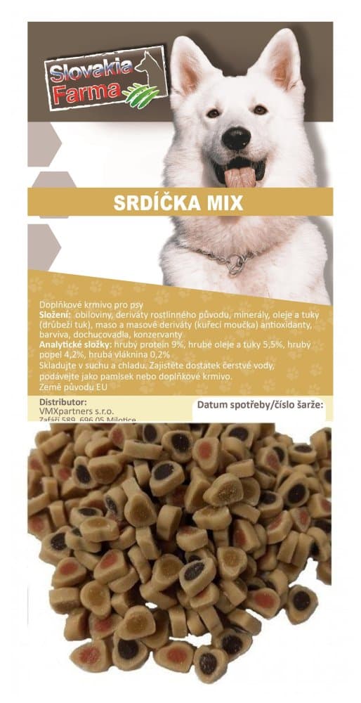 Srdíčka mix 400 g
