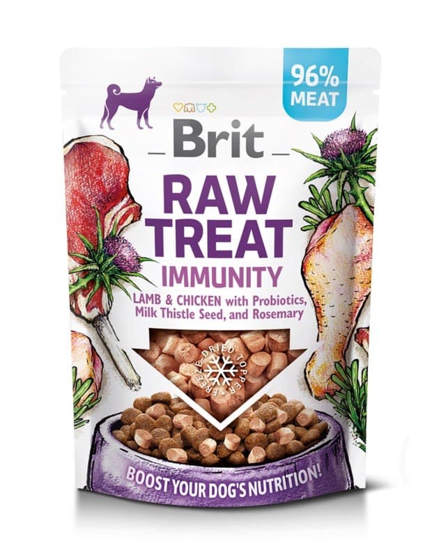 Brit Care Raw Treat Immunity 40g - Lamb/Chicken