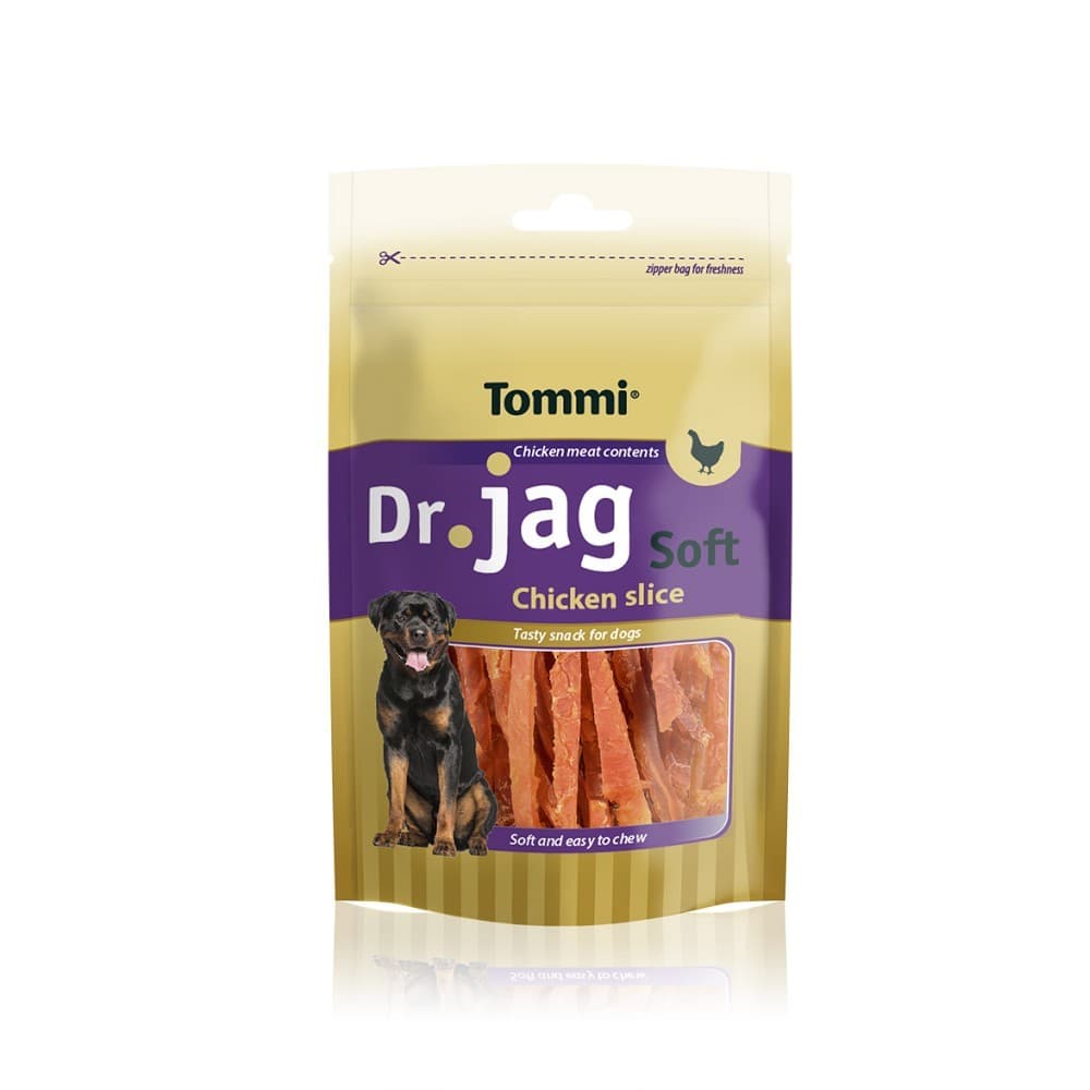 Dr.Jag Soft Chicken slice 90g - náhled 3