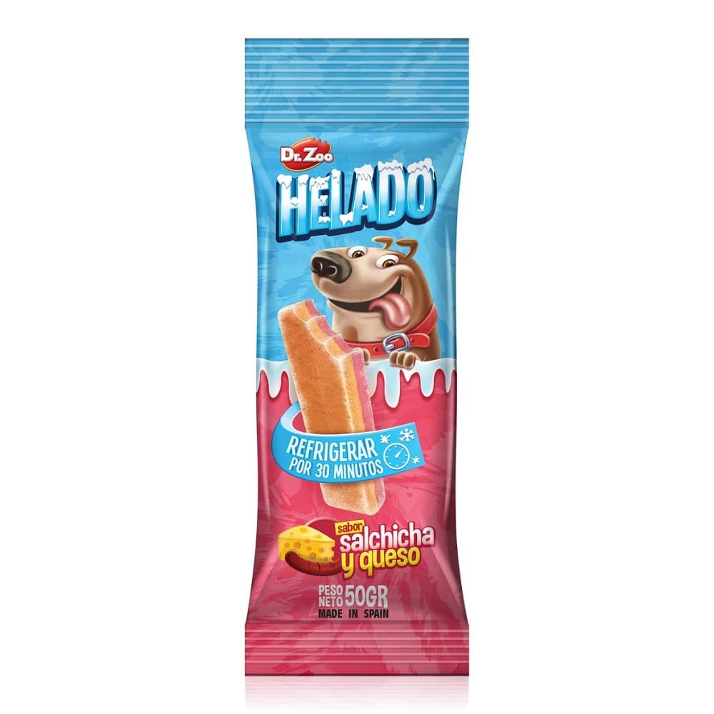 Dr.Zoo ZMRZLINA klobásky a sýr, 50g - náhled 3