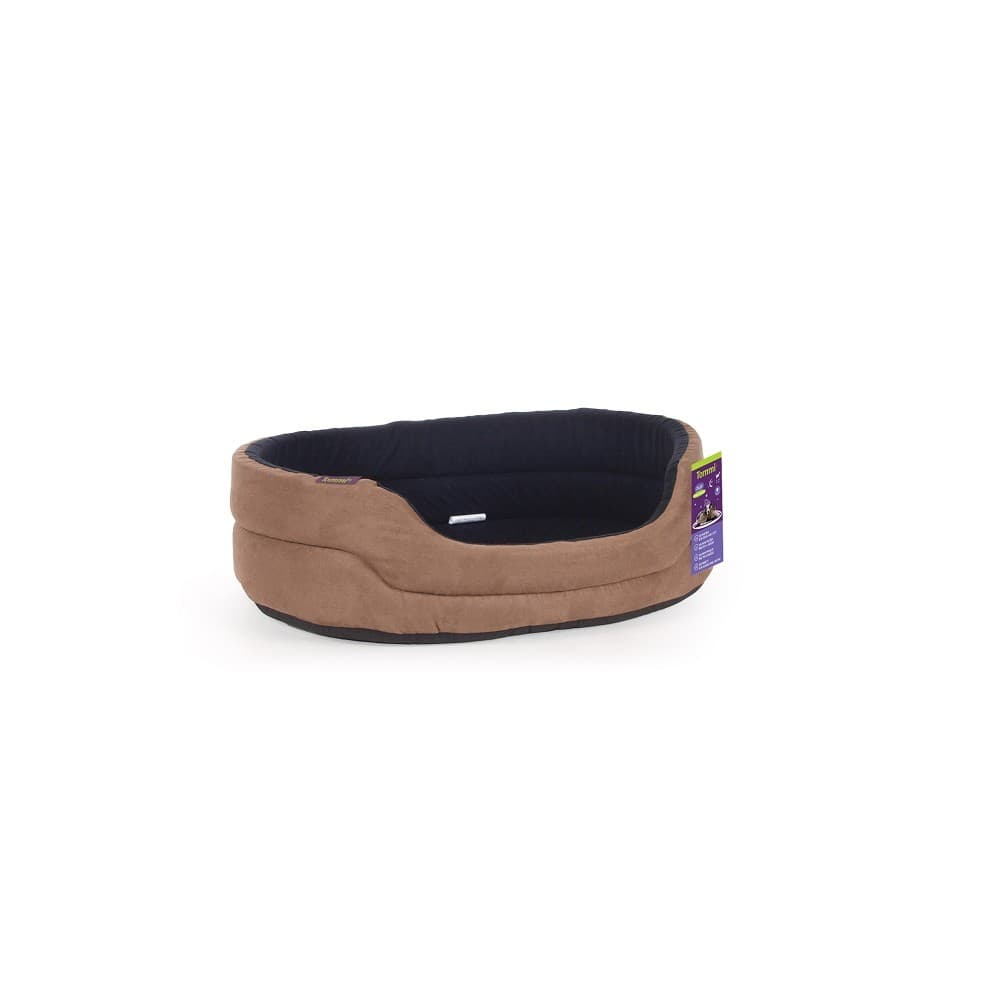 Pelíšky pro psy - 00973-3 hnědý pelech pro psy a kočky DUO č.3 00973-3 (53x45x16cm)