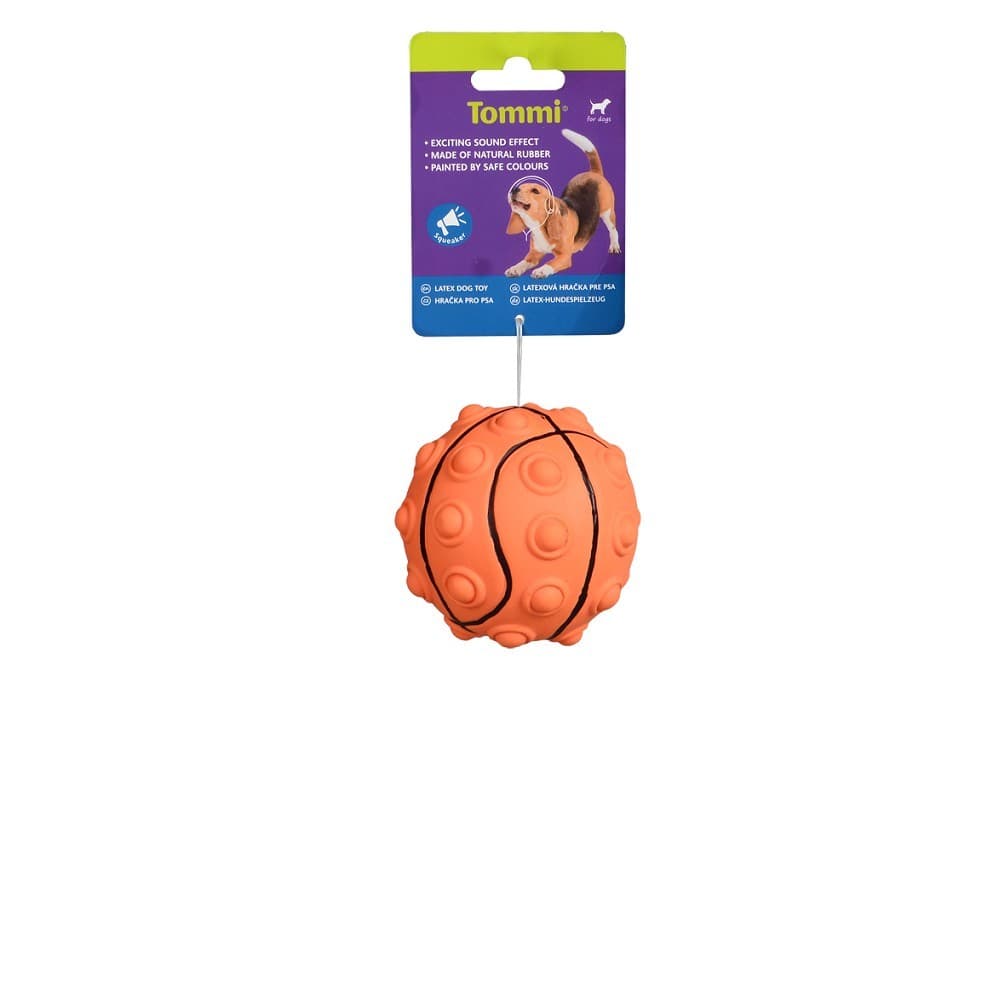 Basketball míček - latex 9cm - náhled 2