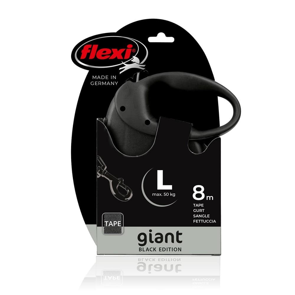 flexi Giant L pásek 8m/50kg černá - náhled 3