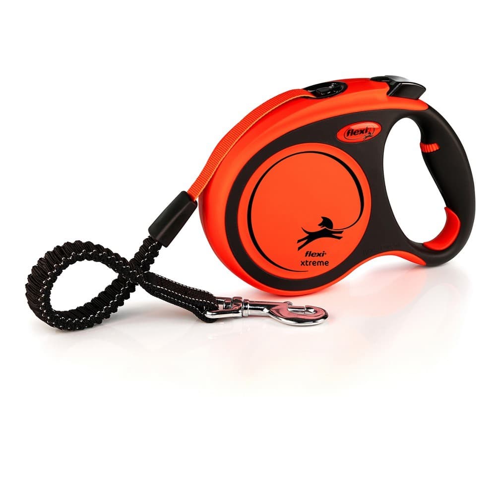 Flexi Xtreme L pásek 5m/65kg, oranžová