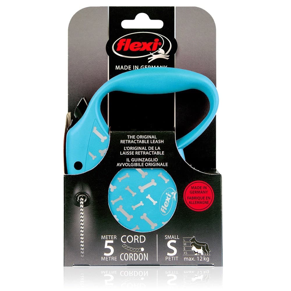 flexi Standard Bone S lanko 5m/12kg modrá - náhled 2