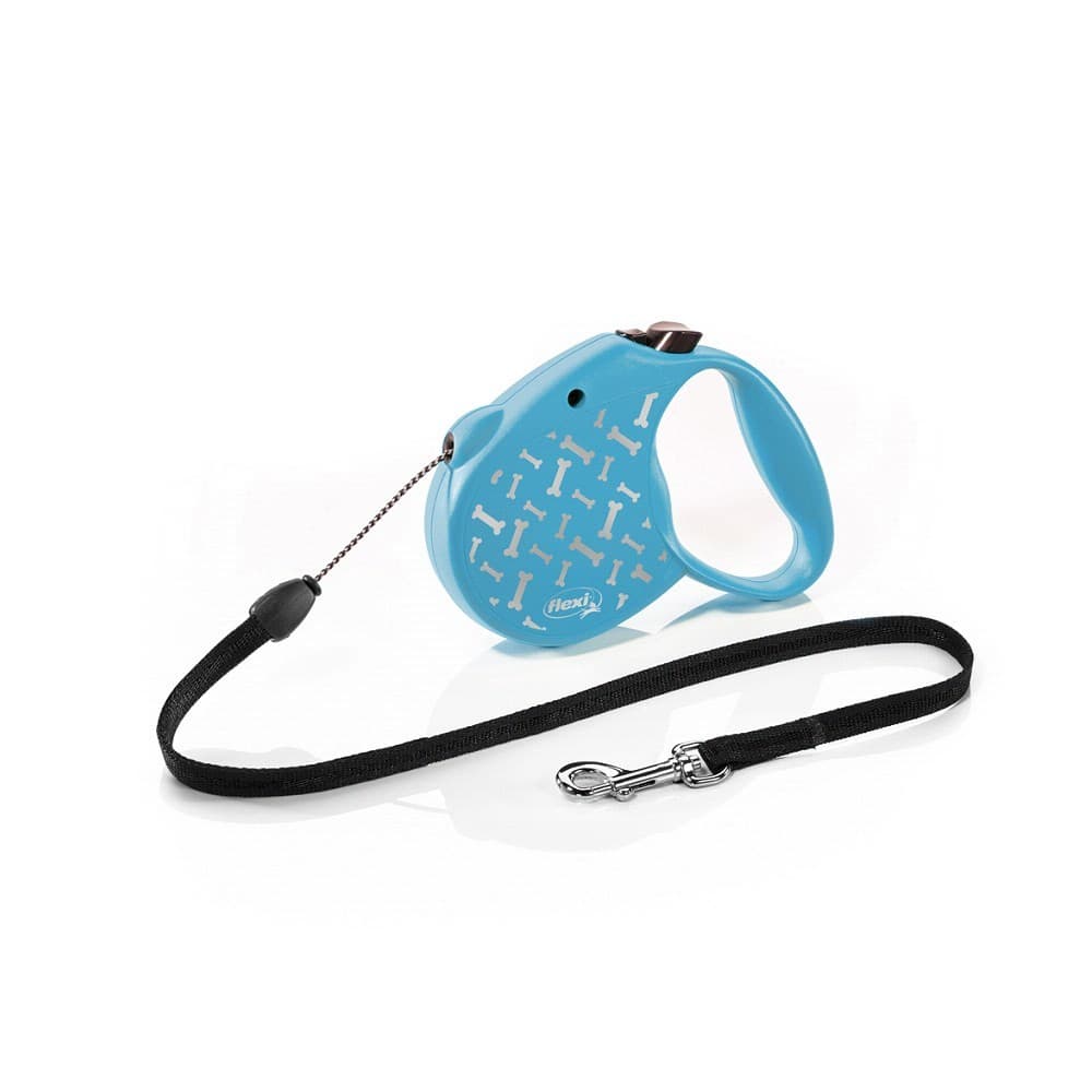 flexi Standard Bone S lanko 5m/12kg modrá - náhled 3