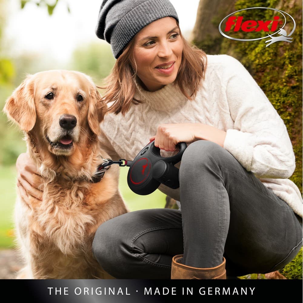 flexi Classic Black FIRE M pásek 5m/25kg - náhled 3