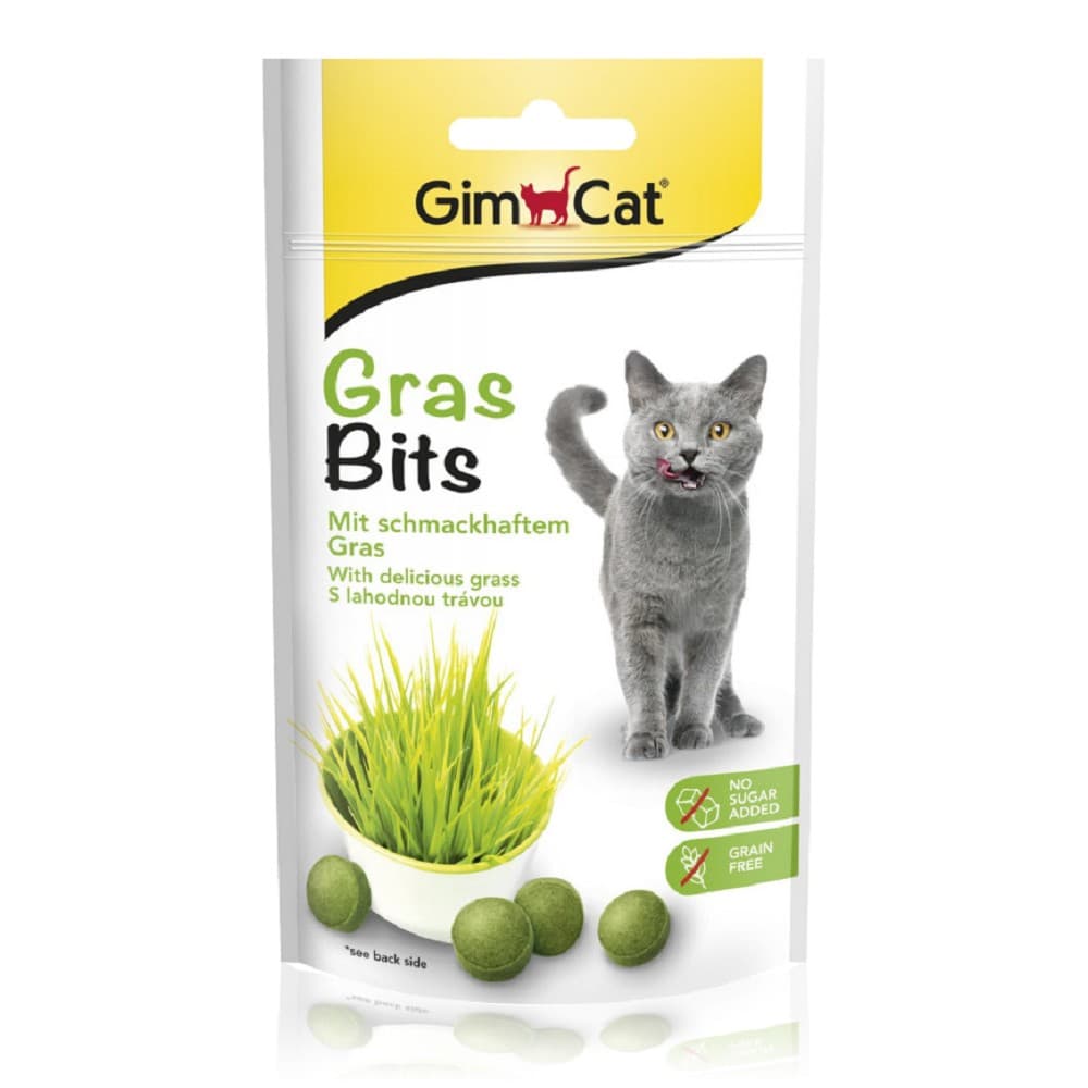 Pochoutka Gimpet - Grass Bits, 40g