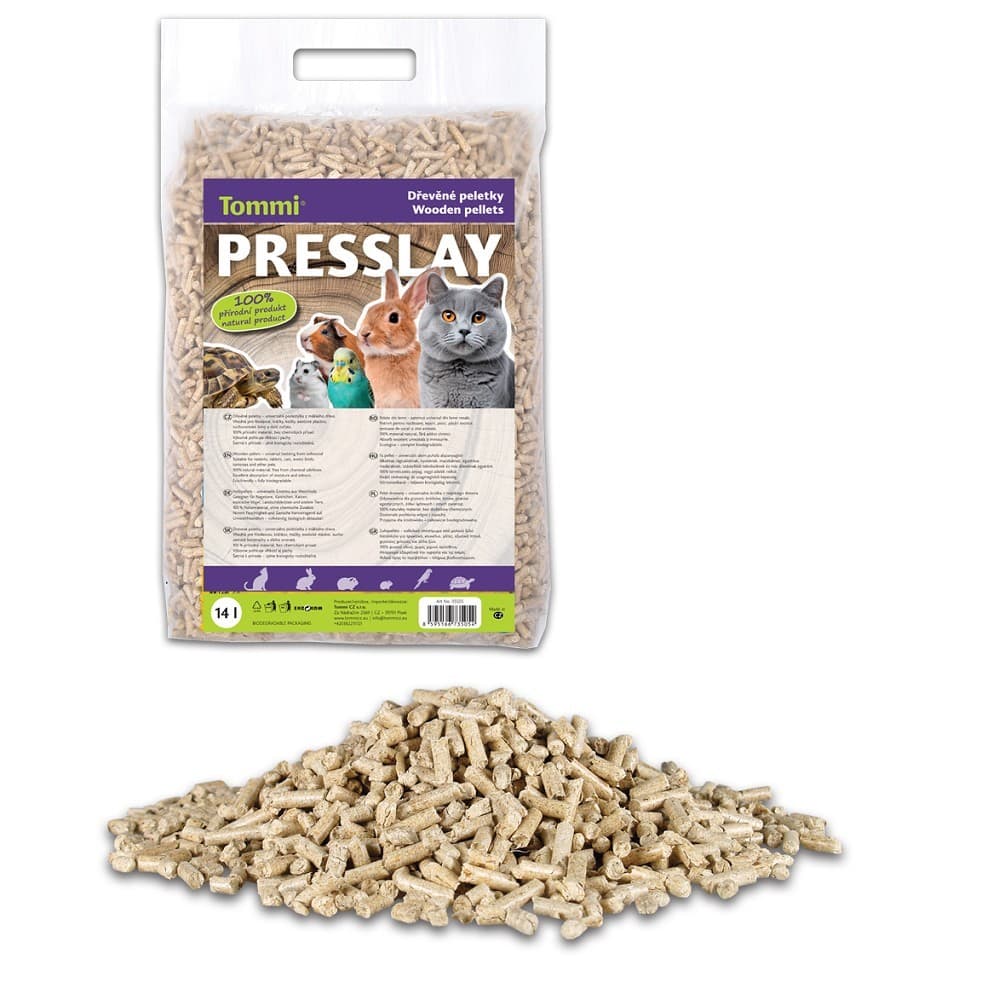 Presslay - dřevěná podestýlka, 14l