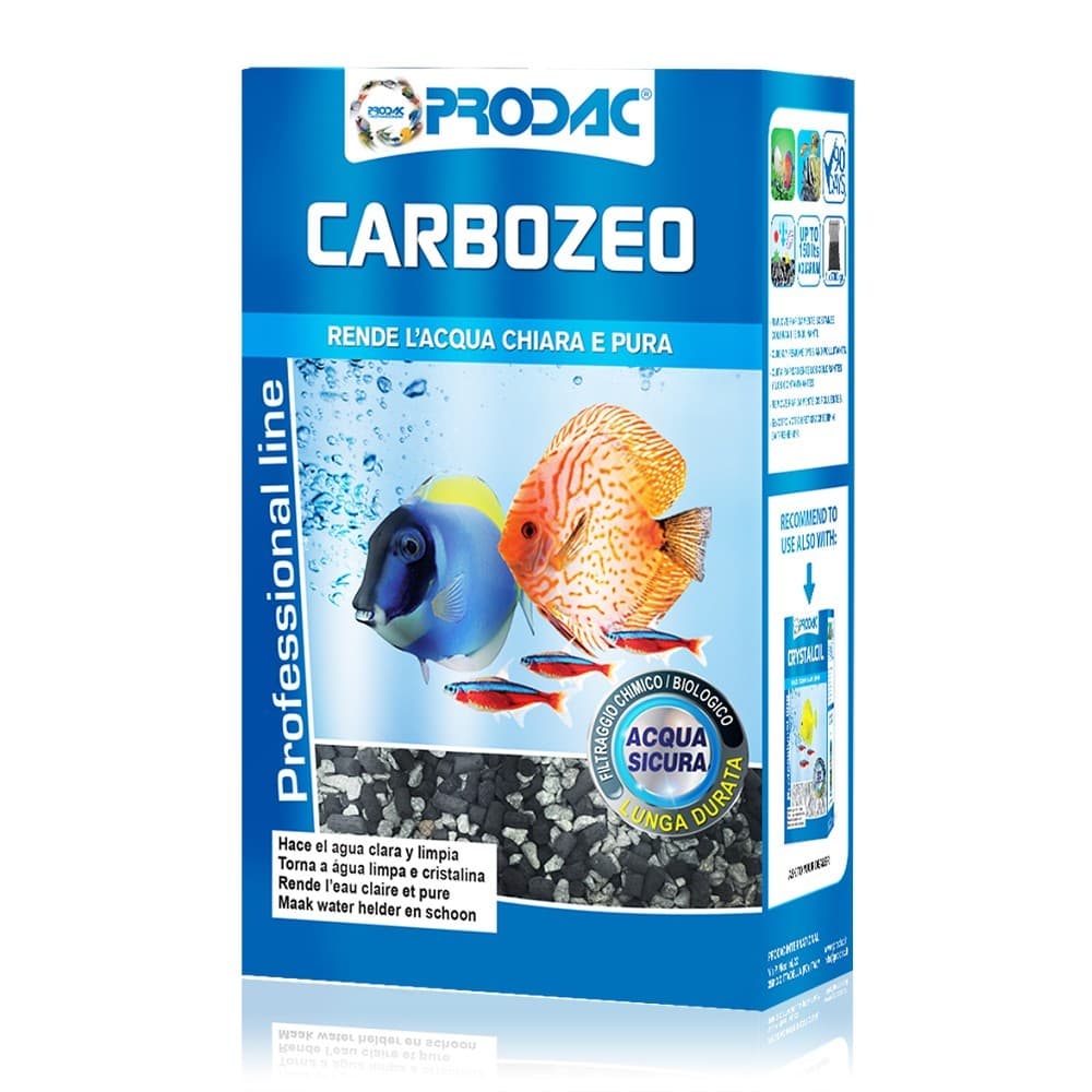 Nutron Carbon Zeo, 50% akt.uhlí, 50% zeolit, 700g