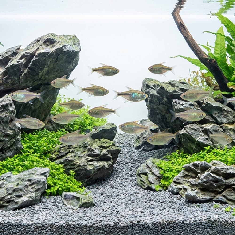 Akvarijní a terarijní štěrk šedý 2 kg DECO - náhled 3