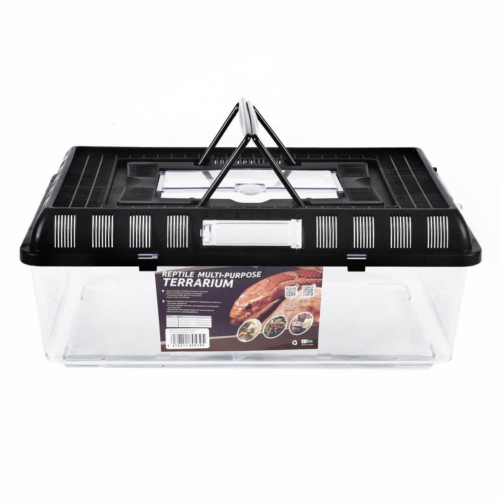 ReptiZoo Víceúčelové plastové terárium pro plazy 42x26x16 cm - náhled 3