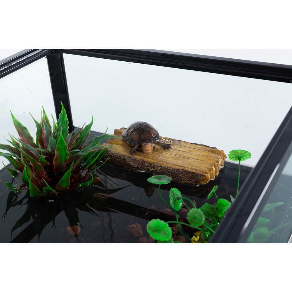 ReptiZoo Rampa pro želvy a stromové krmítko 2v1 - náhled 2