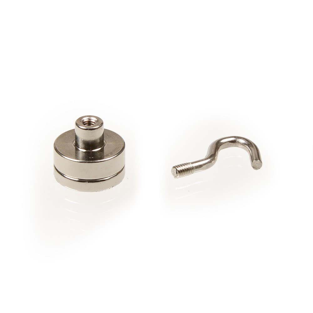 Magnetický háček 20mm + protimagnet - náhled 3