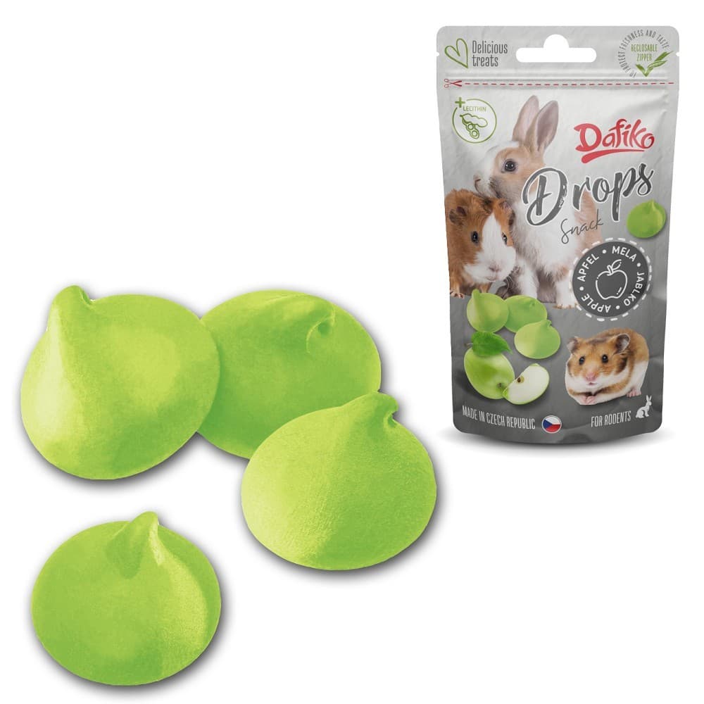Dafiko drops jablko, 75g