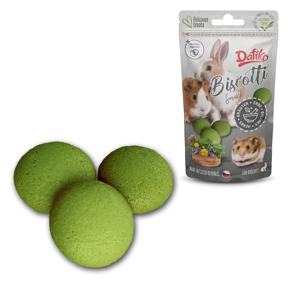 Dafiko piškoty bylinky, 25g