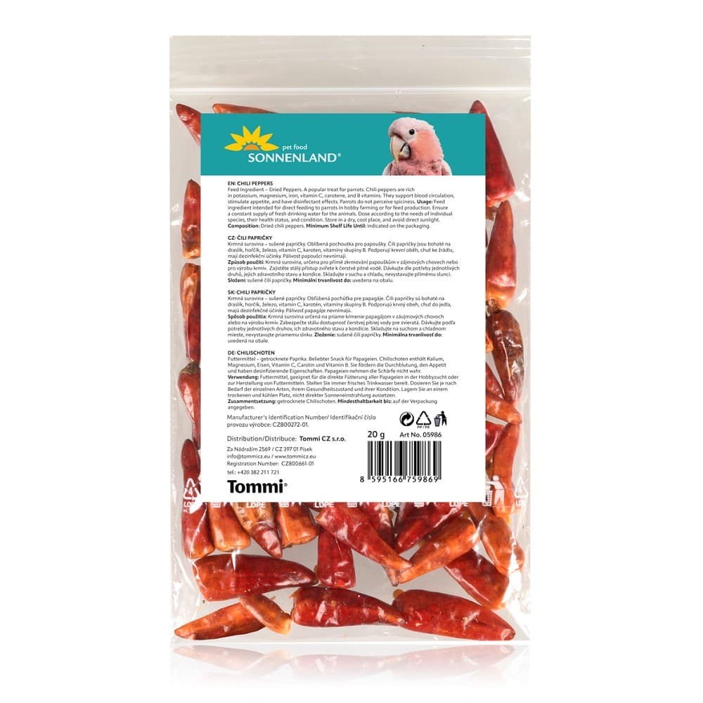 Sonnenland Čili papričky, 20g - náhled 3
