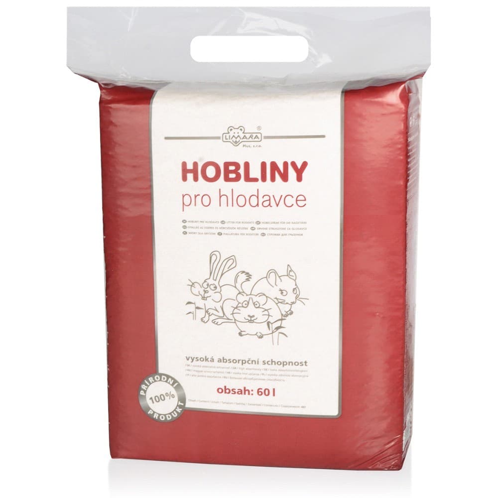 Hobliny pro hlodavce bezprašné XXL Tommi,  60l