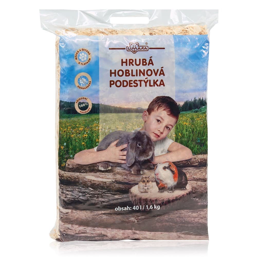 Hoblinová podestýlka hrubá, 40l