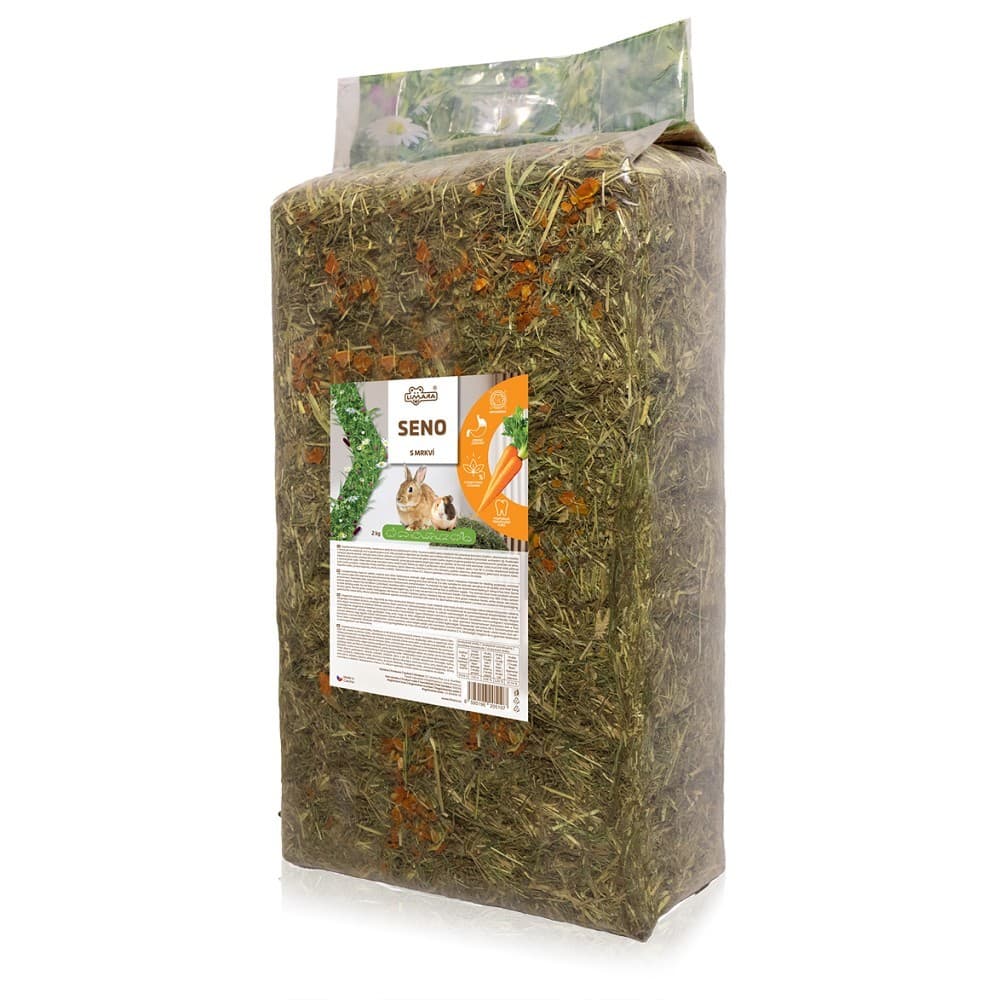 Seno 2kg s přídavkem mrkve