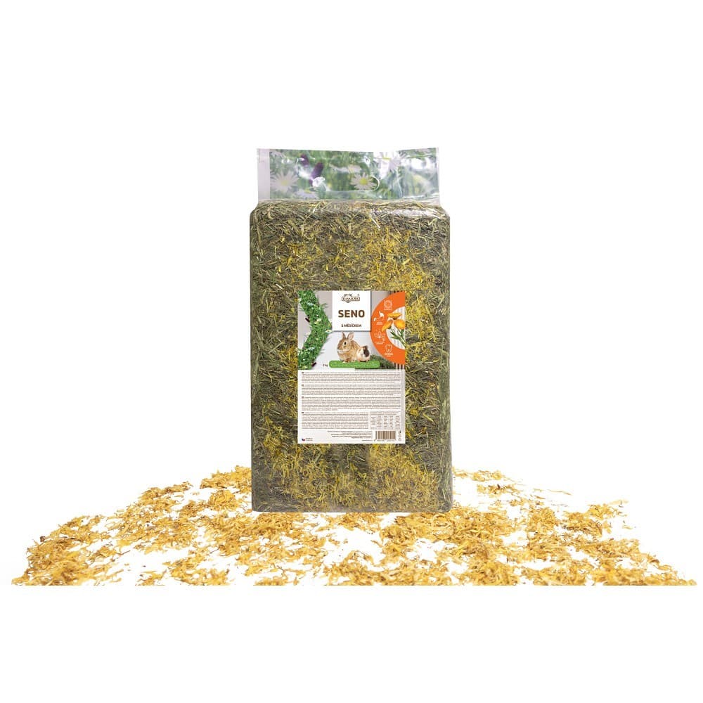 Seno 2kg s přídavkem měsíčku - náhled 2