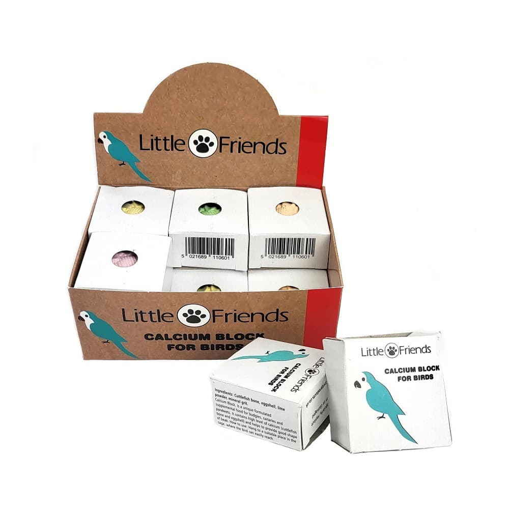 Vápníkový blok pro exoty, krabička 12ks, 24g - náhled 2