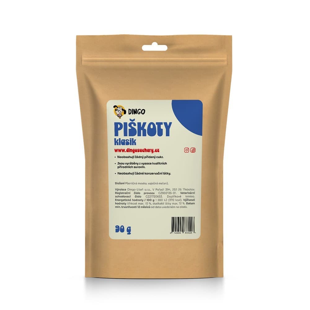 DINGO piškoty, 90g - náhled 3