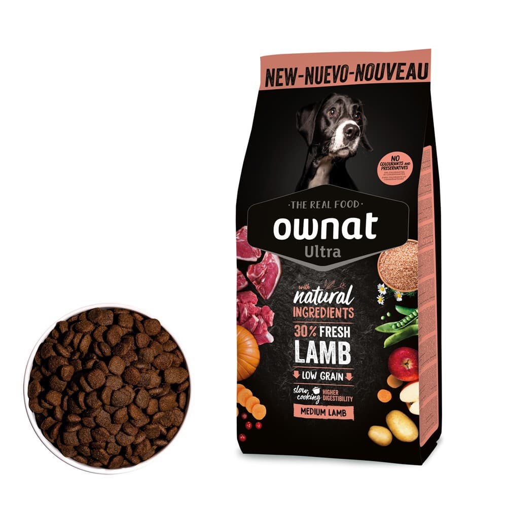 OWNAT ULTRA DOG Medium Lamb 3kg