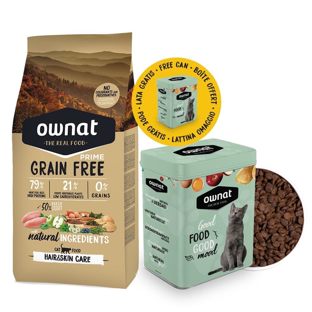 OWNAT GF PRIME CAT Hair & Skin 3kg