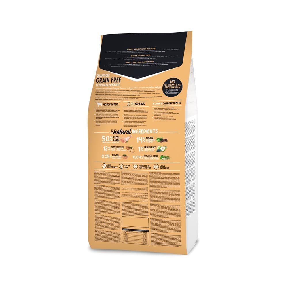 OWNAT GF HYPOALLERGENIC DOG Lamb 12kg - náhled 4