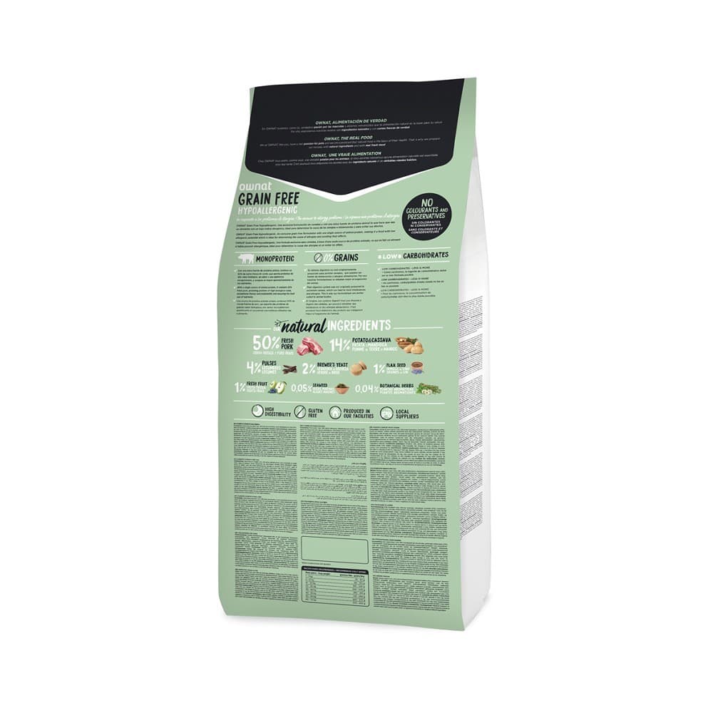 OWNAT GF HYPOALLERGENIC DOG Pork 3kg - náhled 4