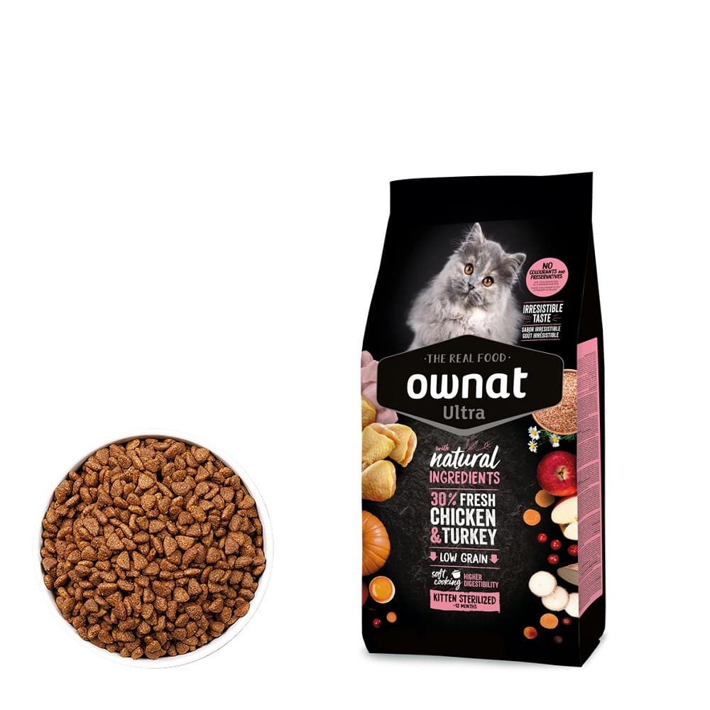 OWNAT ULTRA CAT Kitten Sterilized 1,5kg