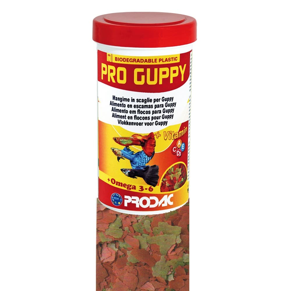 Krmivo pro ryby, rybičky Živorodky Prodac pro Guppy, 100ml
