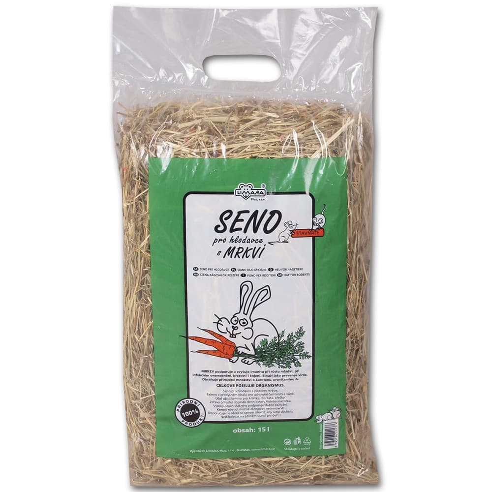 Seno s mrkví, cena za 1ks
