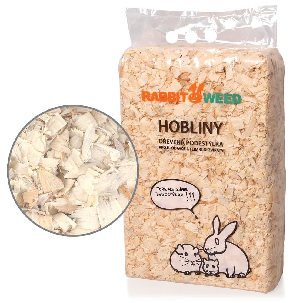 Rabbit Weed hobliny hrubé, cena za 1ks